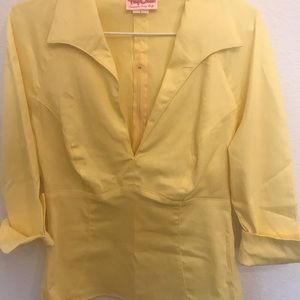 Yellow Lauren Top